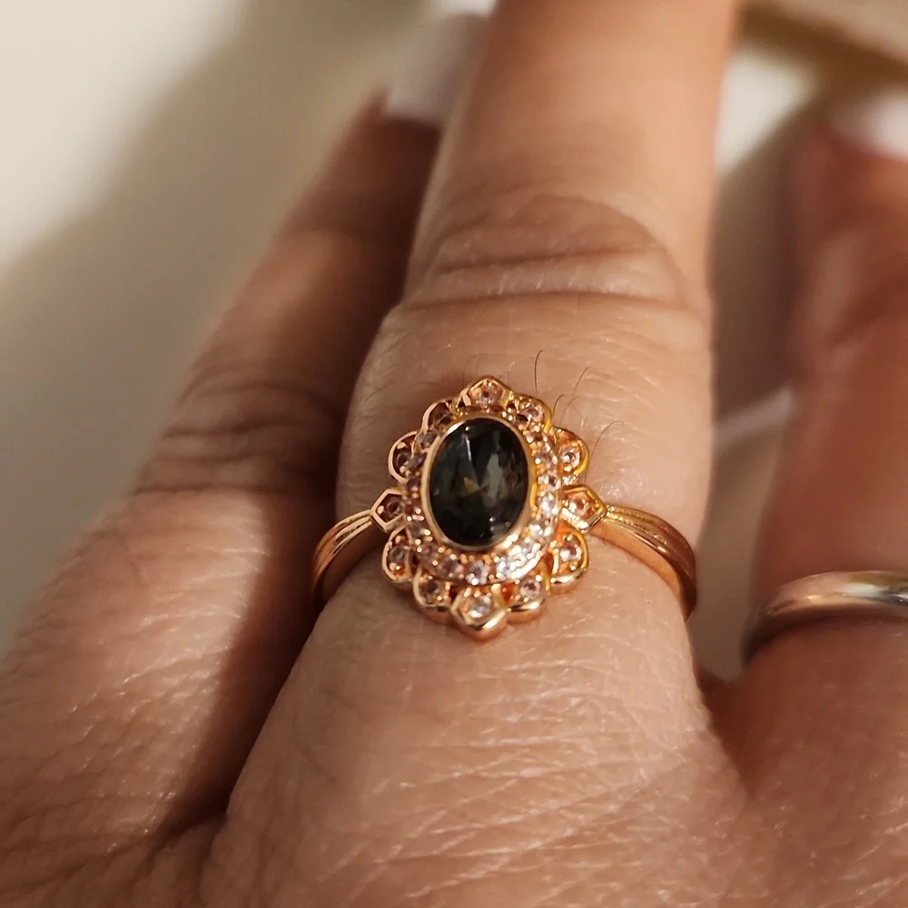 Fragrant Jewels Wicked Poison Apple Ring, Sz 6 - Picture 3 of 7